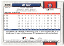 2026 Topps #585 Ian Happ Holiday back