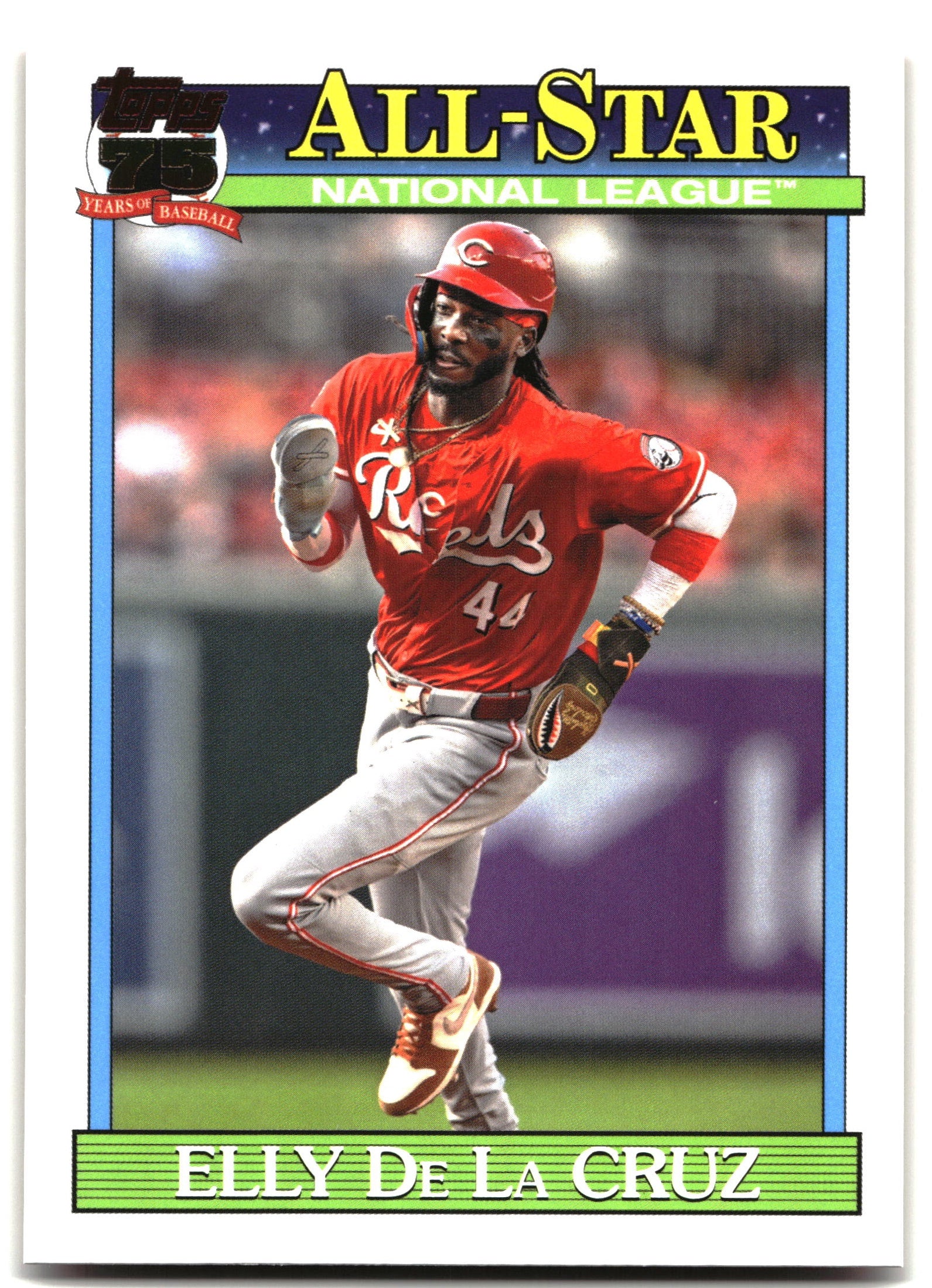 2026 Topps #91AS-17 Elly De La Cruz 1991 Topps Baseball 35th All-Stars
