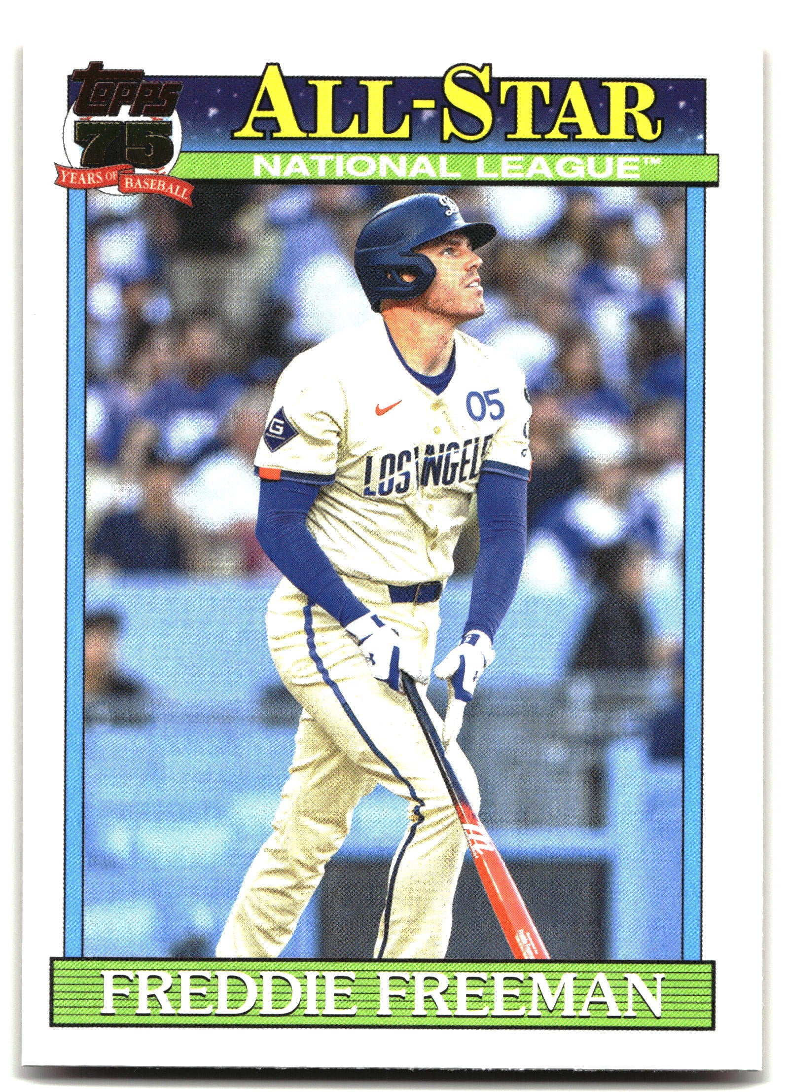 2026 Topps Freddie Freeman 1991 Topps Baseball 35th All-Stars baseball