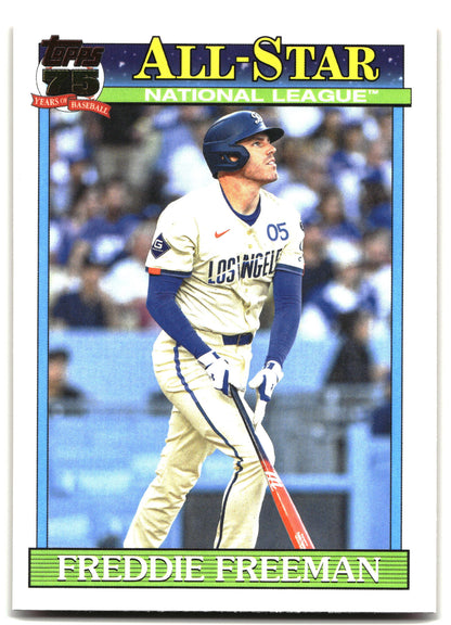 2026 Topps Freddie Freeman 1991 Topps Baseball 35th All-Stars baseball