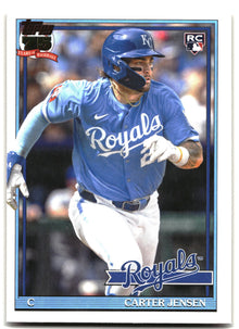 2026 Topps #91B2-4 Carter Jensen 1991 Topps Baseball 35th (Series Two)