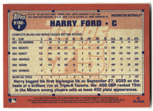 2026 Topps 1991 Topps Baseball 35th Anniversary (Series Two) baseball back