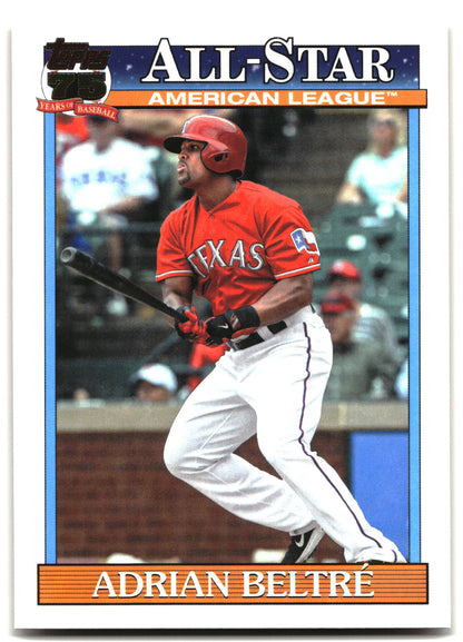 2026 Topps #91AS-2 Adrian Beltré 1991 Topps Baseball 35th Anniversary All-Stars