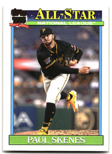 2026 Topps #91AS-39 Paul Skenes 1991 Topps Baseball 35th Anniversary All-Stars