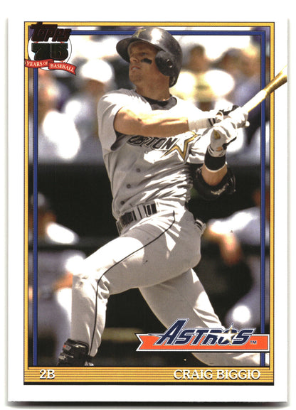 2026 Topps #91B2-26 Craig Biggio 1991 Topps Baseball 35th  (Series Two)