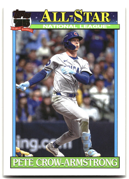 2026 Topps Pete Crow-Armstrong 1991 Topps Baseball 35th All-Stars baseball