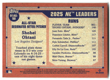 2026 Topps #91AS-50 Shohei Ohtani 1991 Topps Baseball 35th Anniversary All-Stars back
