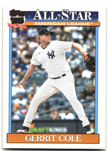 2026 Topps #91AS-43 Gerrit Cole 1991 Topps Baseball 35th Anniversary All-Stars