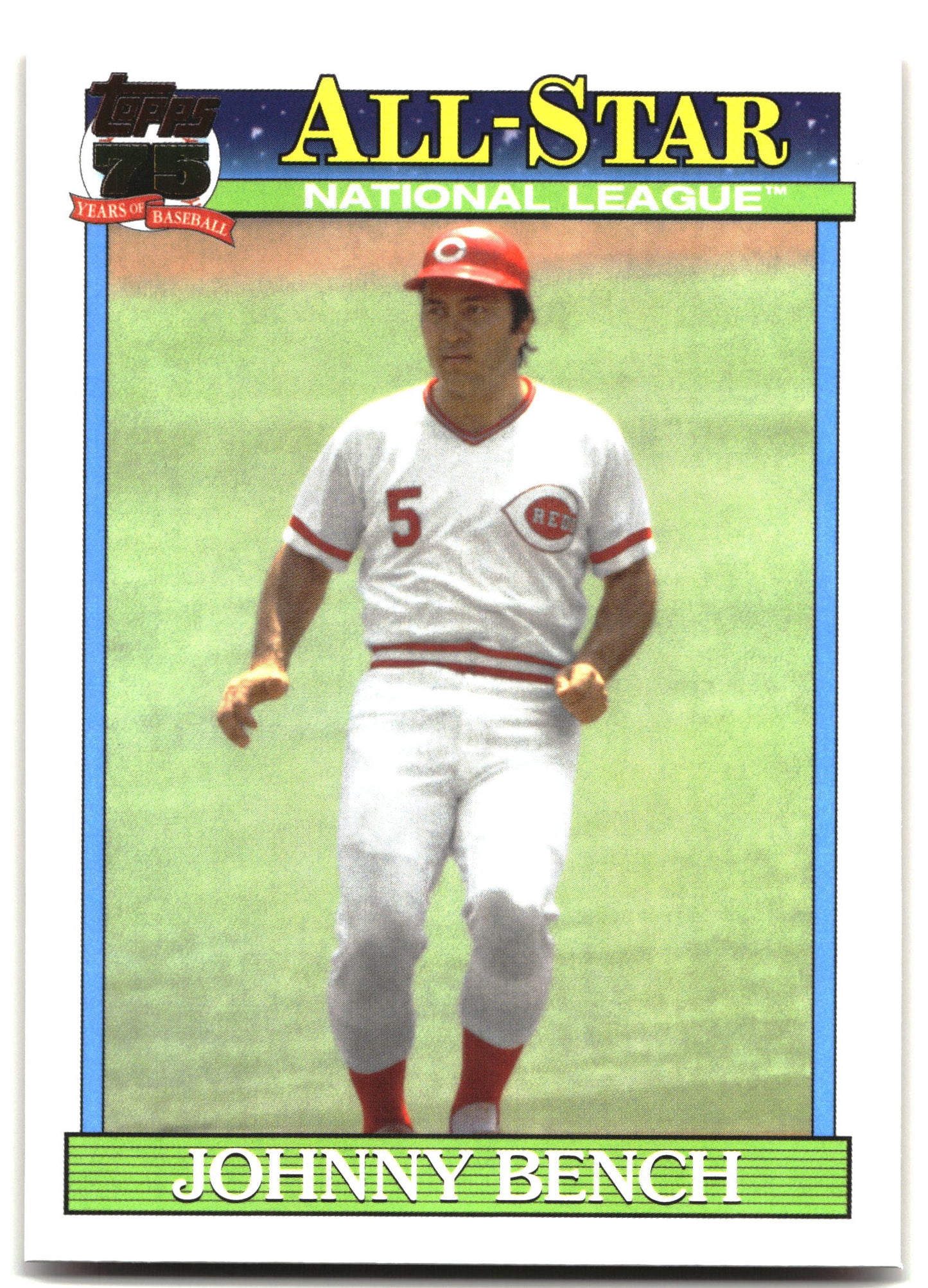 2026 Topps #91AS-47 Johnny Bench 1991 Topps Baseball 35th Anniversary All-Stars