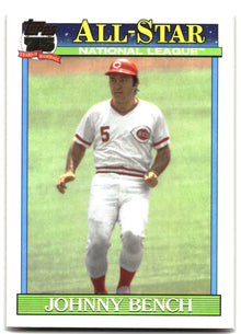 2026 Topps #91AS-47 Johnny Bench 1991 Topps Baseball 35th Anniversary All-Stars