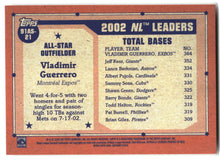2026 Topps Vladimir Guerrero 1991 Topps Baseball 35th All-Stars baseball back