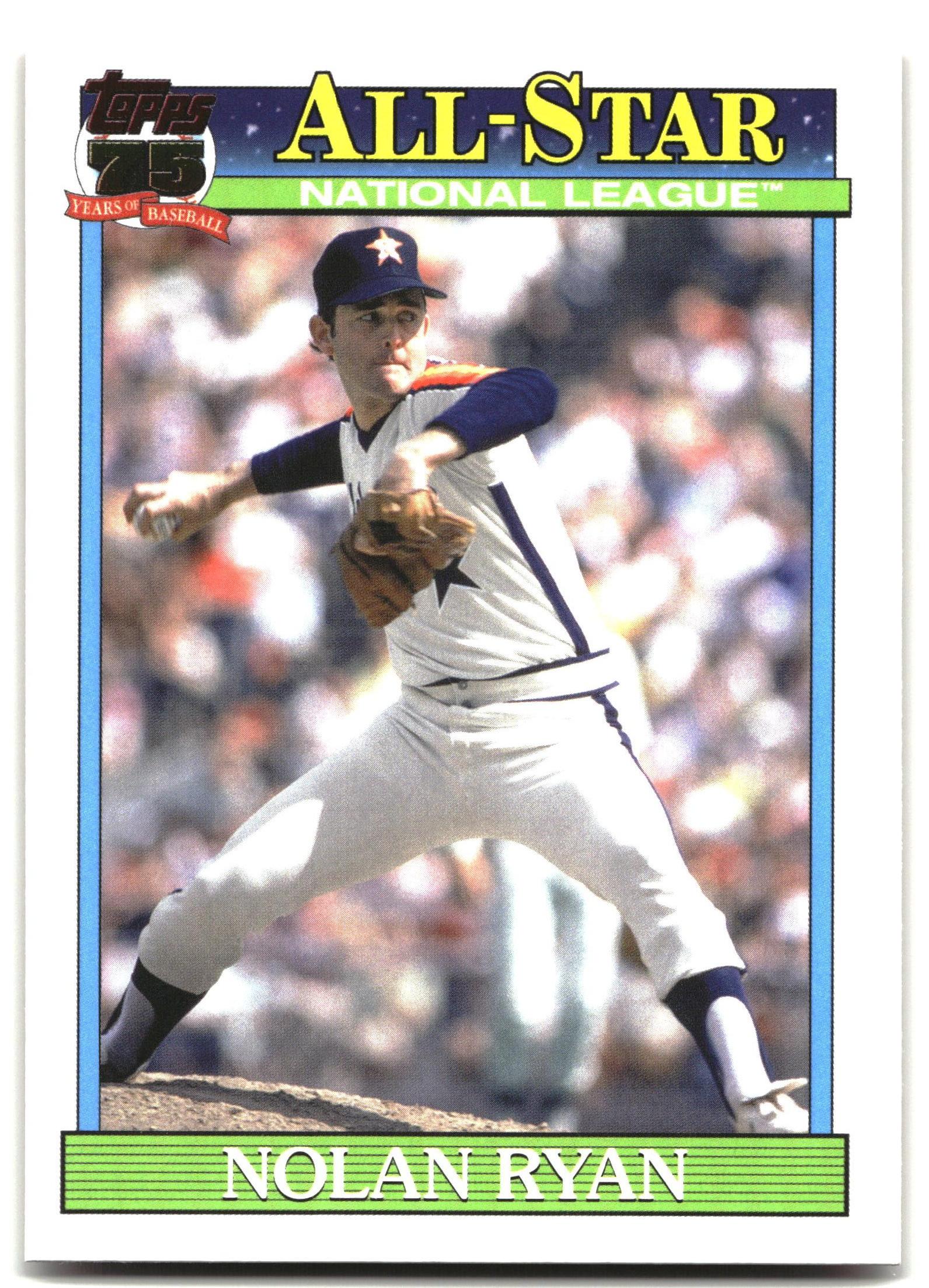 2026 Topps #91AS-19 Nolan Ryan 1991 Topps Baseball 35th Anniversary All-Stars