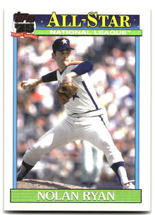 2026 Topps #91AS-19 Nolan Ryan 1991 Topps Baseball 35th Anniversary All-Stars