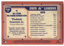 2026 Topps Vladimir Guerrero Jr. 1991 Topps Baseball 35th All-Stars baseball back