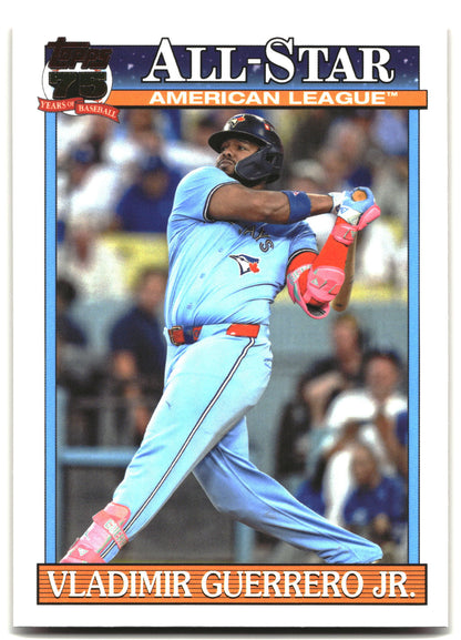 2026 Topps Vladimir Guerrero Jr. 1991 Topps Baseball 35th All-Stars baseball