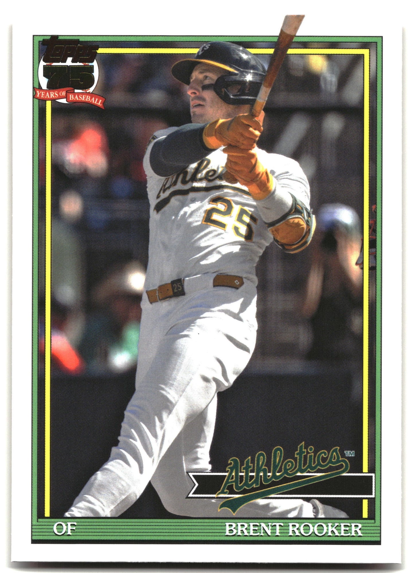 2026 Topps #91B2-16 Brent Rooker 1991 Topps Baseball 35th (Series Two)