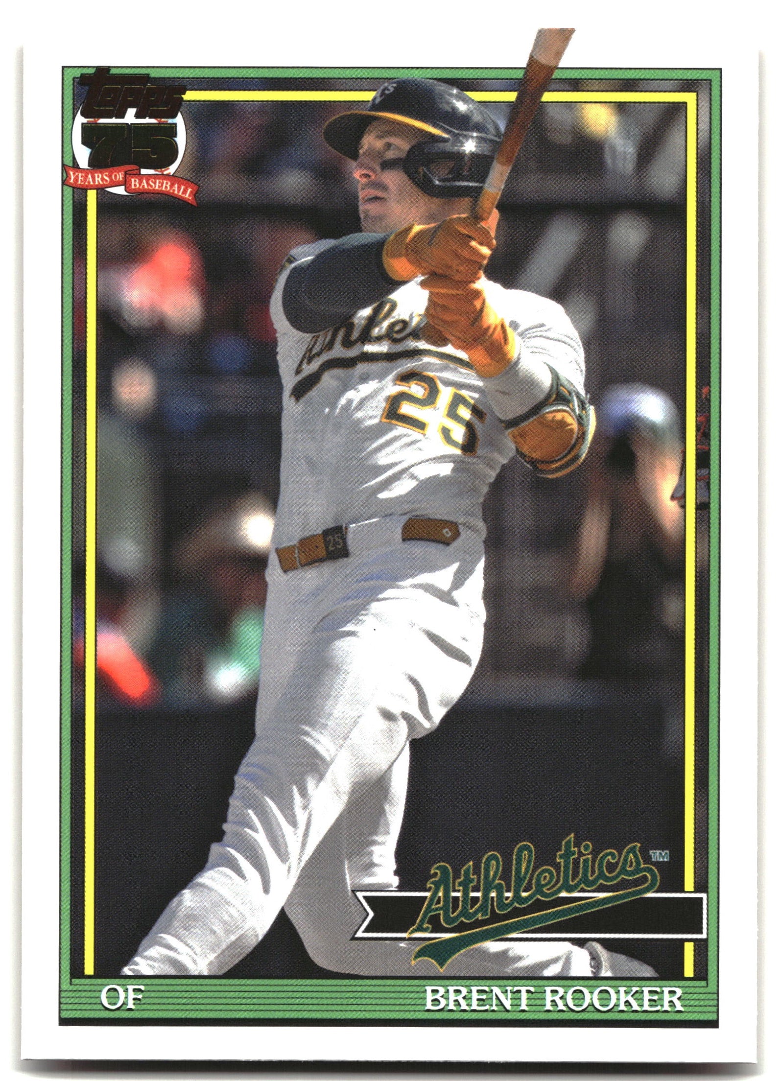 2026 Topps #91B2-16 Brent Rooker 1991 Topps Baseball 35th (Series Two)