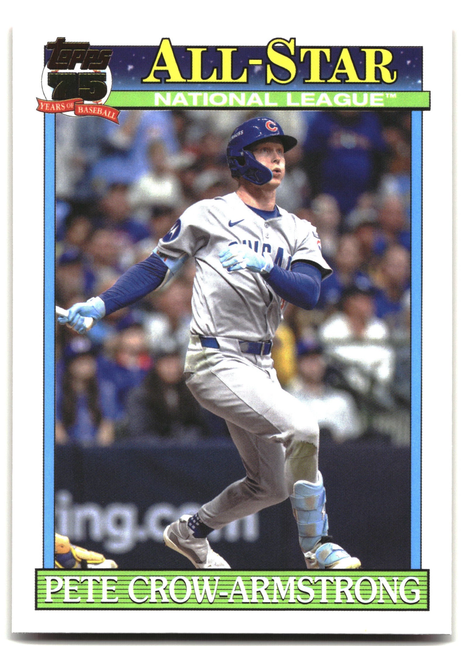 2026 Topps #91AS-46 Pete Crow-Armstrong 1991 Topps Baseball 35th All-Stars