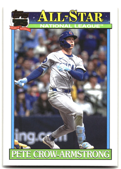 2026 Topps #91AS-46 Pete Crow-Armstrong 1991 Topps Baseball 35th All-Stars