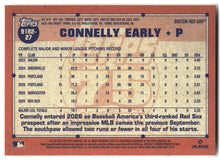 2026 Topps #91B2-27 Connelly Early 1991 Topps Baseball 35th (Series Two) back