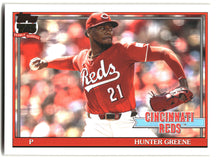2026 Topps #91B2-47 Hunter Greene 1991 Topps Baseball 35th (Series Two)