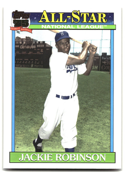 2026 Topps #91AS-15 Jackie Robinson 1991 Topps Baseball 35th All-Stars