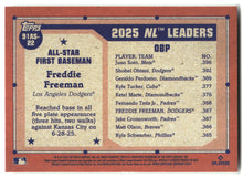 2026 Topps #91AS-22 Freddie Freeman 1991 Topps Baseball 35th All-Stars back