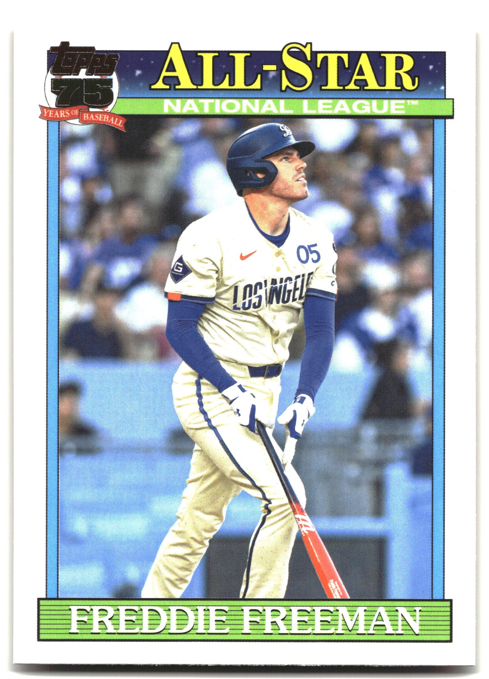 2026 Topps #91AS-22 Freddie Freeman 1991 Topps Baseball 35th All-Stars