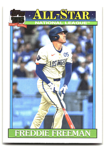 2026 Topps #91AS-22 Freddie Freeman 1991 Topps Baseball 35th All-Stars