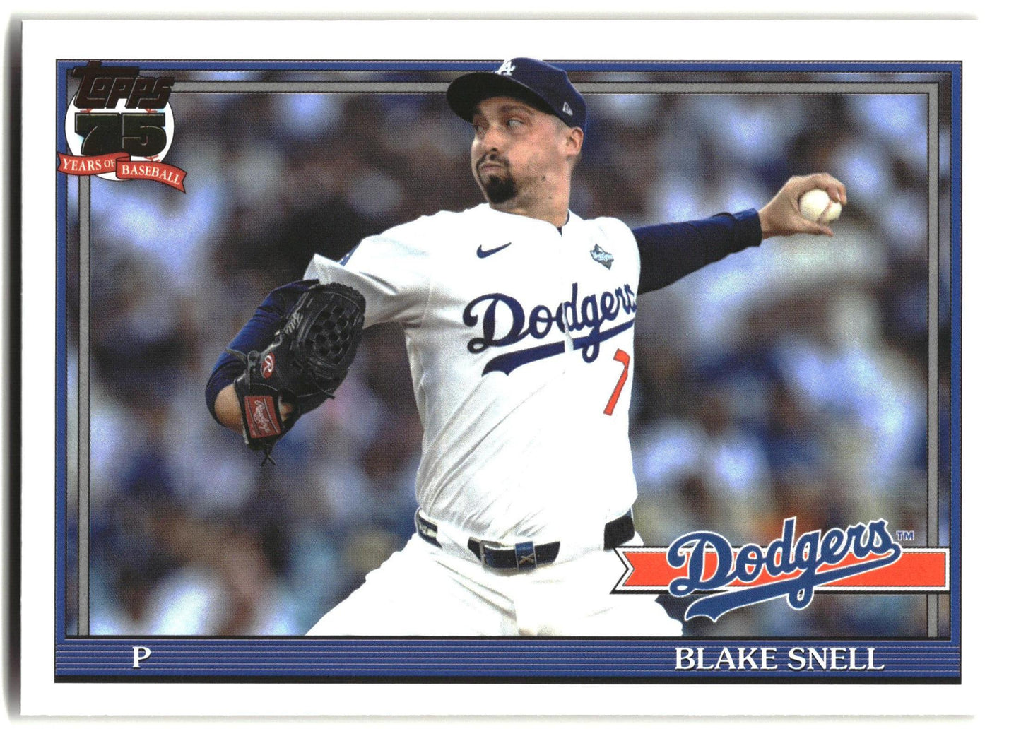 2026 Topps #91B2-5 Blake Snell 1991 Topps Baseball 35th Anniversary (Series Two)