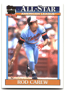 2026 Topps #91AS-48 Rod Carew 1991 Topps Baseball 35th Anniversary All-Stars