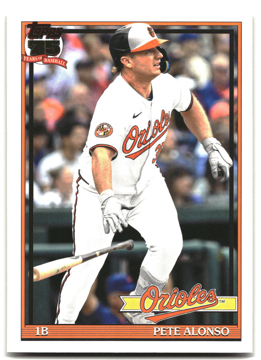 2026 Topps #91B2-32 Pete Alonso 1991 Topps Baseball 35th (Series Two)