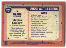 2026 Topps #91AS-30 Clayton Kershaw 1991 Topps Baseball 35th All-Stars back