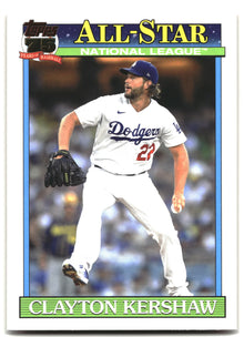 2026 Topps #91AS-30 Clayton Kershaw 1991 Topps Baseball 35th All-Stars