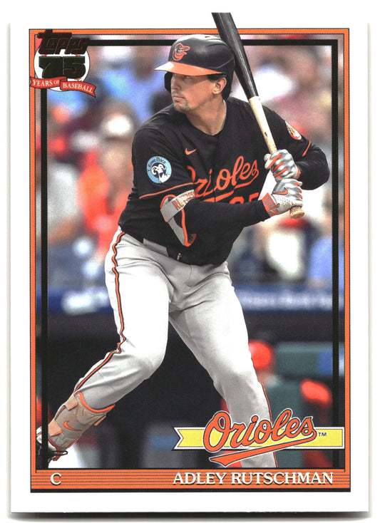2026 Topps #91B2-42 Adley Rutschman 1991 Topps Baseball 35th (Series Two)