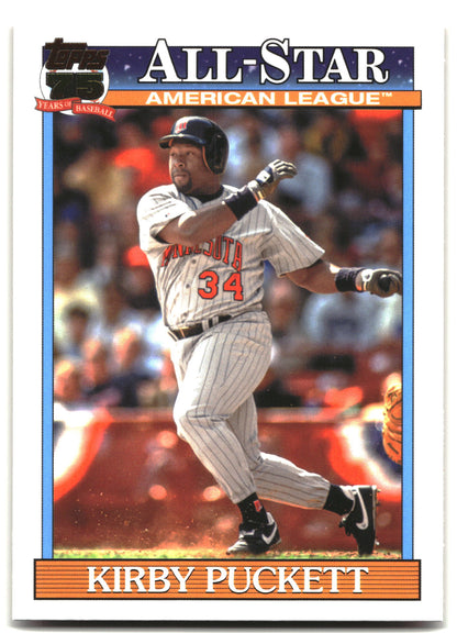 2026 Topps #91AS-45 Kirby Puckett 1991 Topps Baseball 35th All-Stars