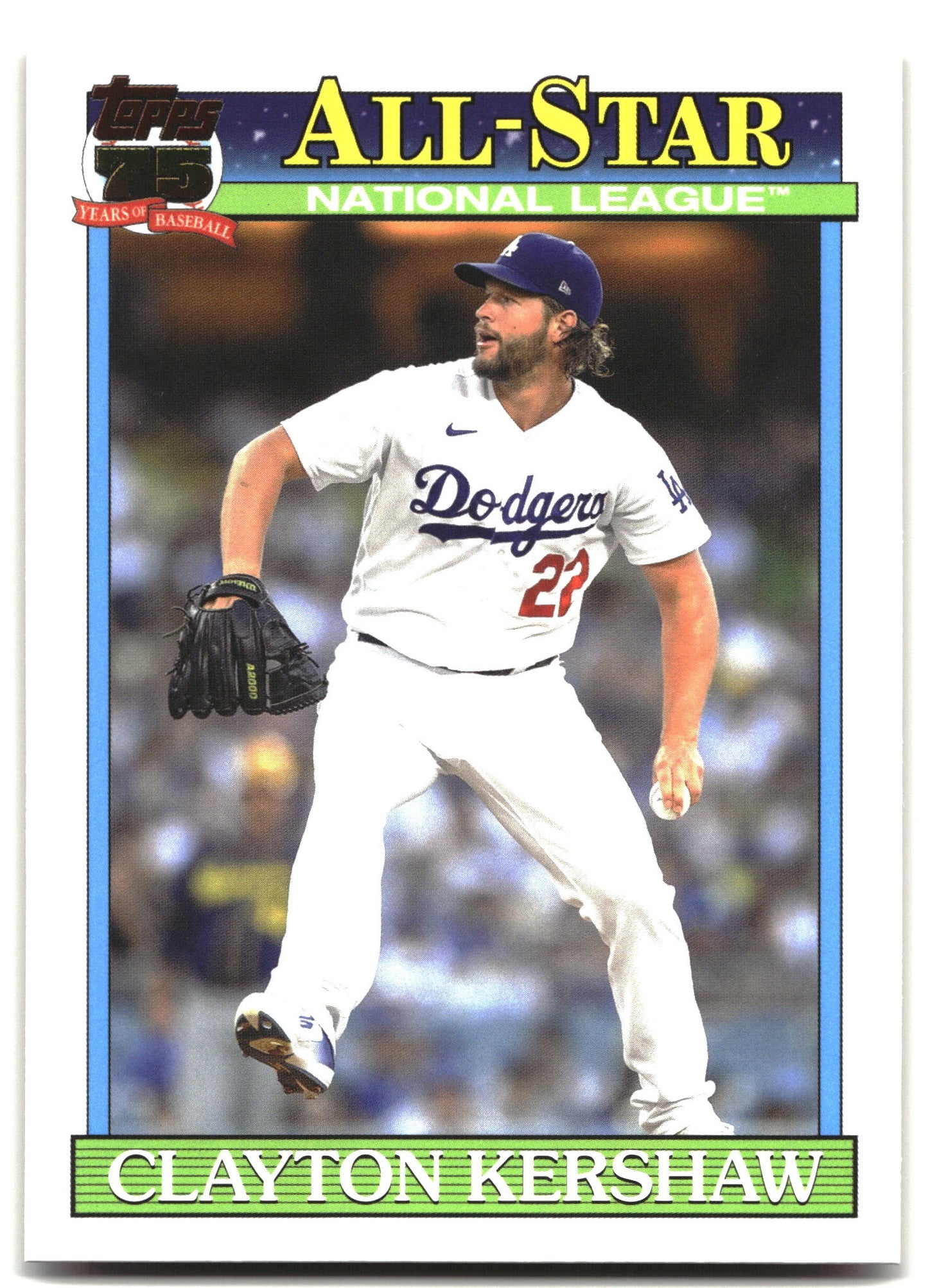 2026 Topps #91AS-30 Clayton Kershaw 1991 Topps Baseball 35th All-Stars