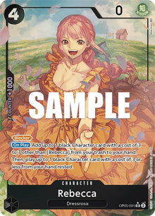 Rebecca (Alternate Art) OP05-091 Awakening of the New Era One Piece Foil NM
