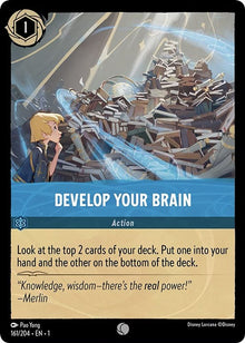Develop Your Brain 161/204 Common The First Chapter Lorcana Near Mint