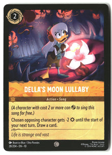 Della's Moon Lullaby 28/204 Common Whispers in the Well Lorcana Lightly Played