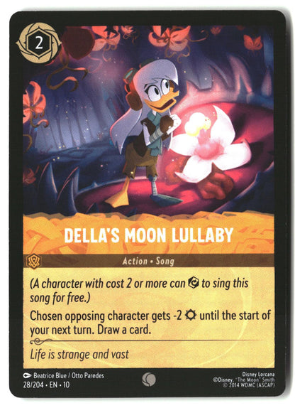 Della's Moon Lullaby 28/204 Common Whispers in the Well Lorcana Lightly Played