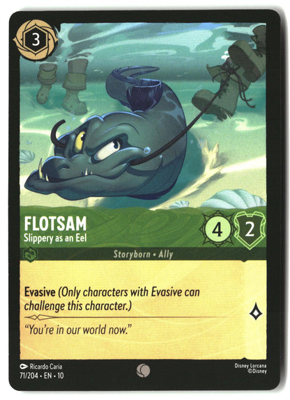 Flotsam - Slippery as an Eel 71/204 Common Whispers in the Well Lorcana LP