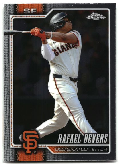 Rafael Devers - 2026 Topps Chrome - #183
