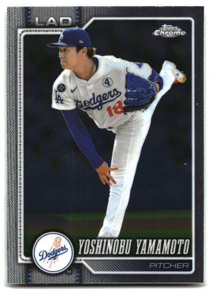 Yoshinobu Yamamoto - 2026 Topps Chrome - #75