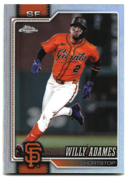 Willy Adames - 2026 Topps Chrome - Refractors - #140