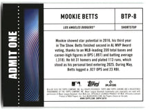 Mookie Betts - 2026 Topps Chrome - Big Ticket Players - #BTP-8 back