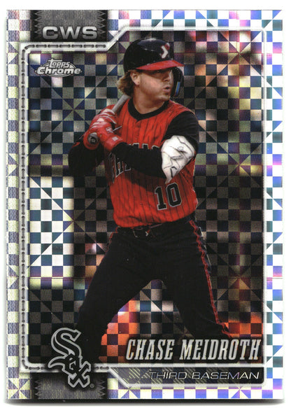 Chase Meidroth - 2026 Topps Chrome - X-Fractors - #98