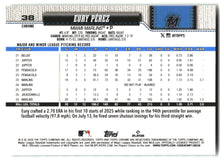 Eury Pérez - 2026 Topps Chrome - X-Fractors - #38 back
