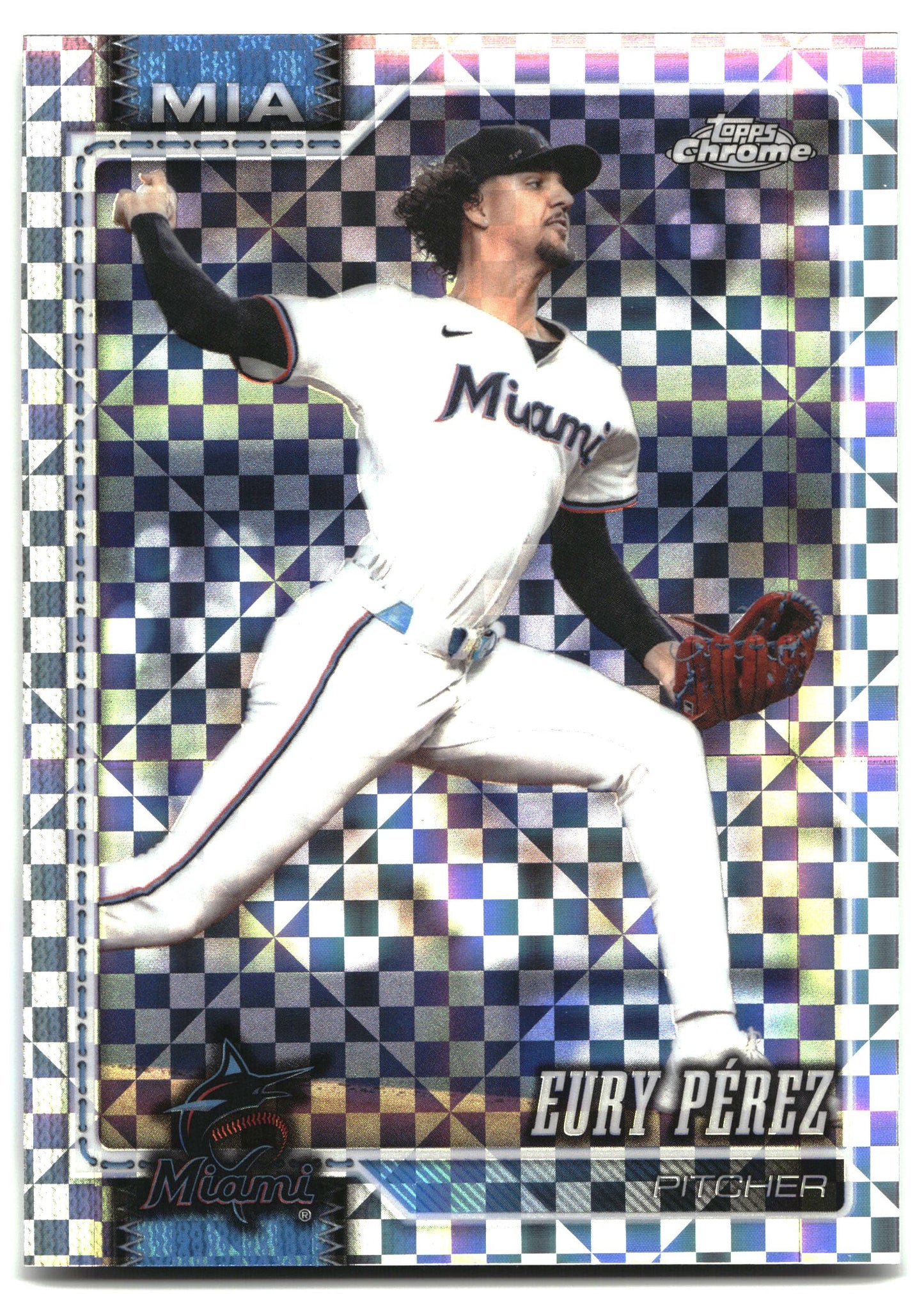 Eury Pérez - 2026 Topps Chrome - X-Fractors - #38