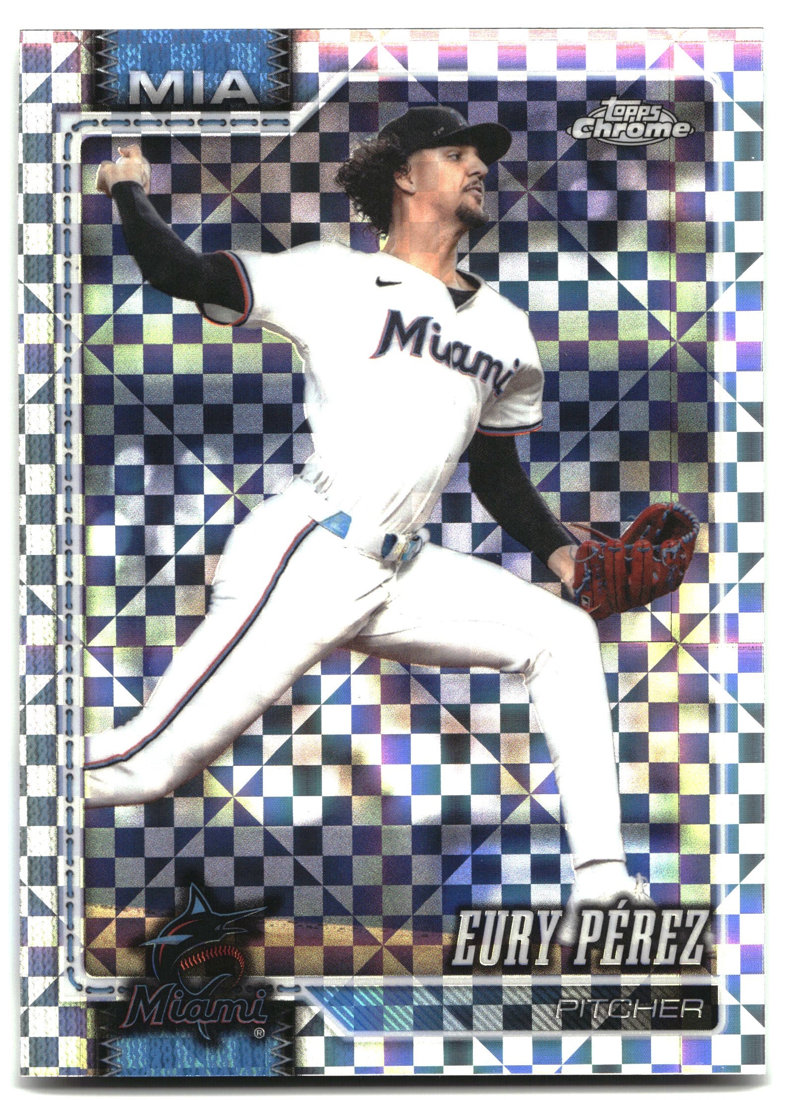 Eury Pérez - 2026 Topps Chrome - X-Fractors - #38